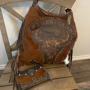 Raviani Hobo Bag and clutch wallet